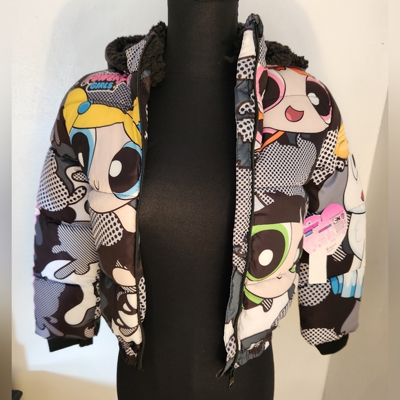 Cartoon Print Kids Jacket - Colorful - Picture 1 of 6